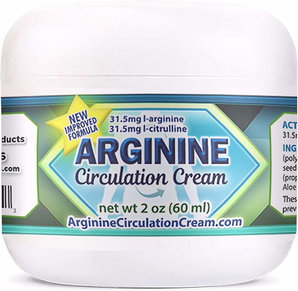 Arginine Transcy 2 Oz - Menthol, L Arginine & L Citruline Lotion - สนับสนุนสุขภาพขาและร่างกาย follow - ทั้งครอบครัว