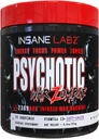 Insane Labz Psychotic War Zombie High Stimulant Pre Workout Powder, Extreme Stating Energy, Focus and Pump with Beta Alanine, L-Arginine, 30 Servings (Grape)