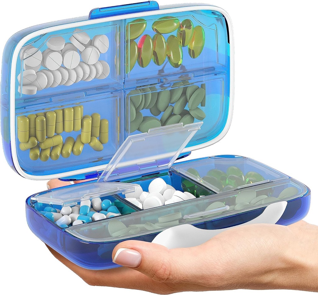 Pill Organizer Airtight Pill Box Böyük Pill Seramik Ev Səyahət Təhlükəsizlik Təchizatçısı Böyük Dövlət Böyük Dövlət Dövlət Dövlət Dövlət Dövlət Dövlət Dövlət Dövlət Böyük Britaniyası