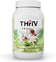 Thriv THriV Nutrition - Orgaaniline taimepõhine valgupulber, šokolaad või vanill, vegan, gluteenivaba, GMO-vaba, piimavaba, (2, 5 lb/1,140 g) pulber (Vanilla)