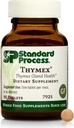Standard Process Inc. Thymex - Whole Food Cholesterol, תוסף Thymus ו Immune תמיכה תוספת עם ויטמין C, מגנזיום Citrate, ו Calcium Lactate - Gluten חינם - 90 טבליות