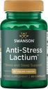 Swanson Women's Anti-Stress Formula (Lactium) - Hilft Counter Stress, fördert Entspannung und Schlafunterstützung - (60 Kapseln, 167mg) 1 Pack