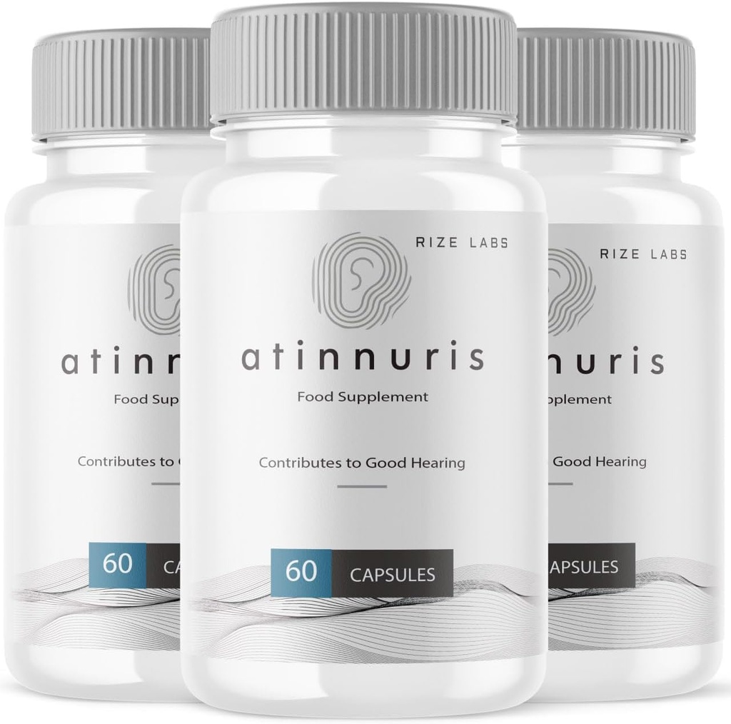 Turitzeu laboratoris Atinnutris Capules, Atinnuris Dier suplementaris, Atinnuris per ajudar a Soo the Oarry Nves, Atnuris a donar suport a la salut, a la fórmula avançada Pills (180 Masules) (Pira de 3)