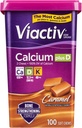Viactiv kalcium Plus D-vitamin kiegészítés lágy sajt, karamell, 100 gróf