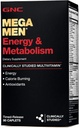 GNC Mega Men Energy & Metabolism Multivitamin / Enerji, Metabolizm və Calorie Yandırma / 90 Count
