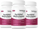 Fairhaven Saúde FertilAid para as mulheres Suplementos de Fertilidade Vitamina Pré-natal para as mulheres Concepção para ela com Vitex e Folato