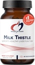 Designs for Health Milk Thistle Extract - Hooggestandaardiseerd tot 80% Silymarin van Milk Thistle Seed - Lever + Detox Ondersteuning Supplement met Zonnebloemlecithin om de absorptie te verbeteren (90 capsules)