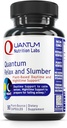 Quantum Nutrition Labs Quantum Relax and Slumber - søvn Supplement med Magnesium Malate & L-Theanine, naturlig rolig kompleks med sitron Balm & Valerian Root for kvinner og menn - 90 kapsler