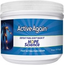 ACTIVE AGAIN Joint & Muscle Cream, 4oz | Clinically Proven for Joint Health and Mobility, Muscle, Back, Knee, Shoulder | Long Term Results| Doctor Approved | Made in USA