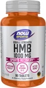 NOW Foods Sports Nutrition, HMB (β-Hydroxy β-methylbutyraat), dubbele sterkte 1000 mg, 90 tabletten