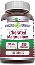 Verbazingwekkende Formules Chelated Magnesium Supplement 