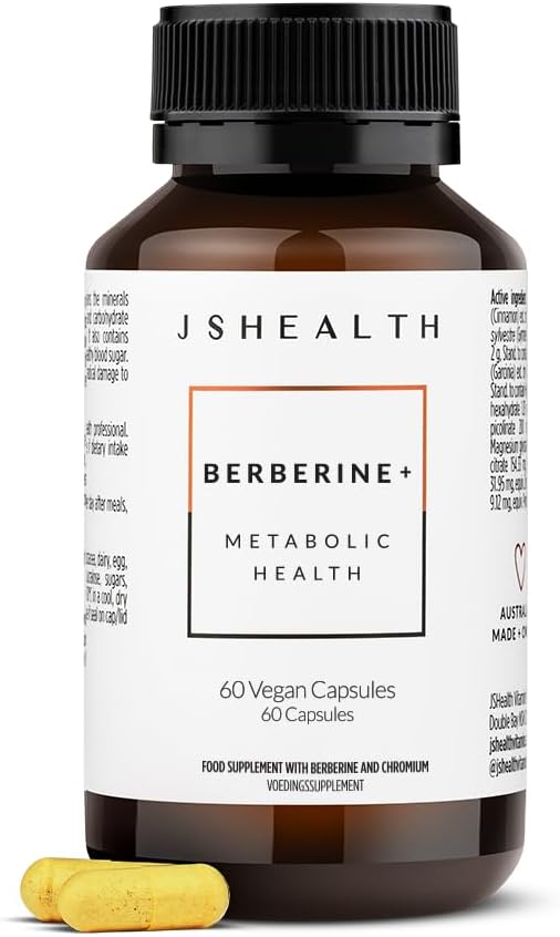 JSHealth Vitaminen Berberine+ Formula 