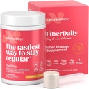 FiberDaily Executive Fiber Powder - 有机lium壳、Agave Inulin & Sunfiber® Guar Gur Grawberry Lemonade 饮料、无糖、可溶性纤维、预生纤维补充剂、Vegan、30种服务