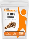 BulkSupplements.com Devil's Claw Extract Powder - from Devil's Claw Root, Herbal Supplement - Vegan & Glutenfrei, 1g pro Servierung, 1kg (2.2 lbs) (Pack von 1)
