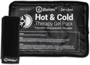 Ice Pack for Hot & Cold Therapy Gel Pack - Hot & Cold Relief, Reusable, Freezable & Microwaveable, Pain & Muscle Sobreeness, Arm, Leg, Knee, Shoulder, Back Pain Relief, Compression Pack & Strap