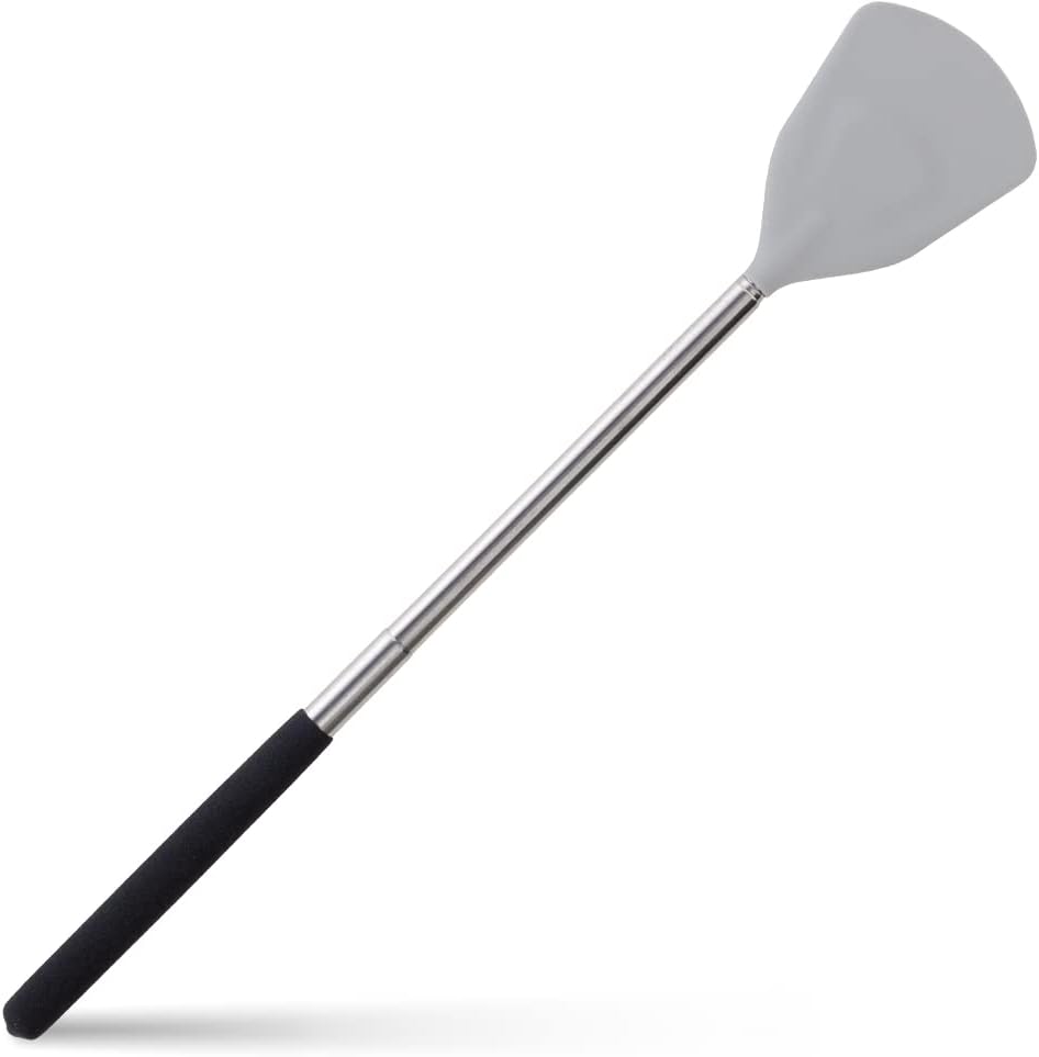 Rounts Cream Applicator Back Teleszkópos Stick a testápoló kenőcs Oil Medicine láb