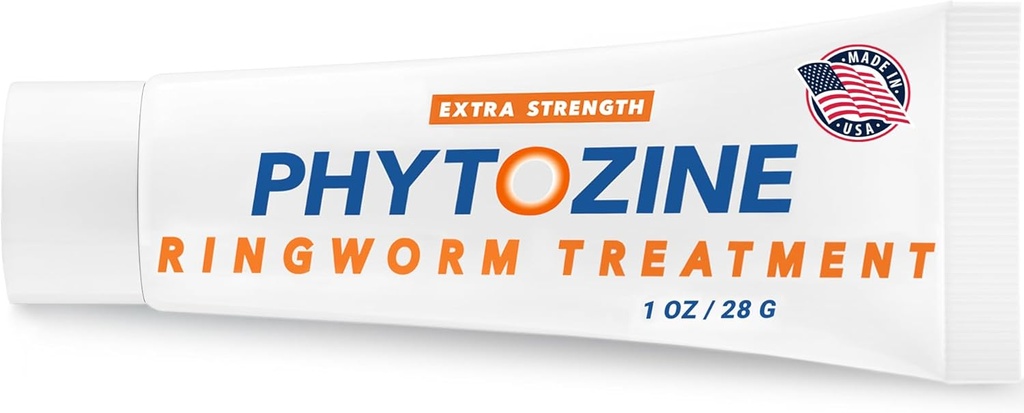 Anti Fungal Cream for Skin with 1% Tolnaftate - Ringworm Treatment for Humans - Effective Athletes Foot Treatment Cream - Nourished by 15+ Natural Oils & Botanicals - Made in USA - 1 oz