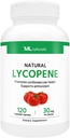 ML Naturals Natural Lycopene 30 mg 120 Vegetable Caples. Funcionalitat antioxidant i suport de l'Imne, Salut vascular i Salut proestata, NSF-Certed & cGMP-Compliat, test de tercers laboratorisParty
