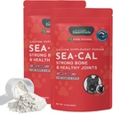 Animal Essentials Sea-Cal - Puro pó de cálcio algas para cães com magnésio, Suplemento conjunto para cães e gatos para ossos saudáveis & dentes, Saúde comum, Algas islandesas cálcio - 12 onças (Pack of 2)