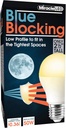 Miracle LED 3W Blue Blocking Warm Yellow Tight-Spaces Sleep Bulb Replacing Up to 50W to Replicate Setting Sun and Produce Melatonin Organically, Amber Glow, 609013