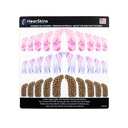 Hearing Aid Stickers Skins, Fits BTE e RIC Hearing Aid Sizes Universally Designed - Personalización sen fin. Escolla entre varios e ampliar a súa identidade. (Marzo)