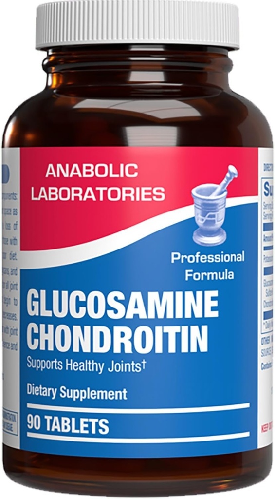 Avançat Glucosamina i Chondroitin per a adults - Fórmula Clinical, obviament derivada de Bone Dedon i Ligament suplementari amb complex d'alta força Glucosmina - fins a 90 dies de camp