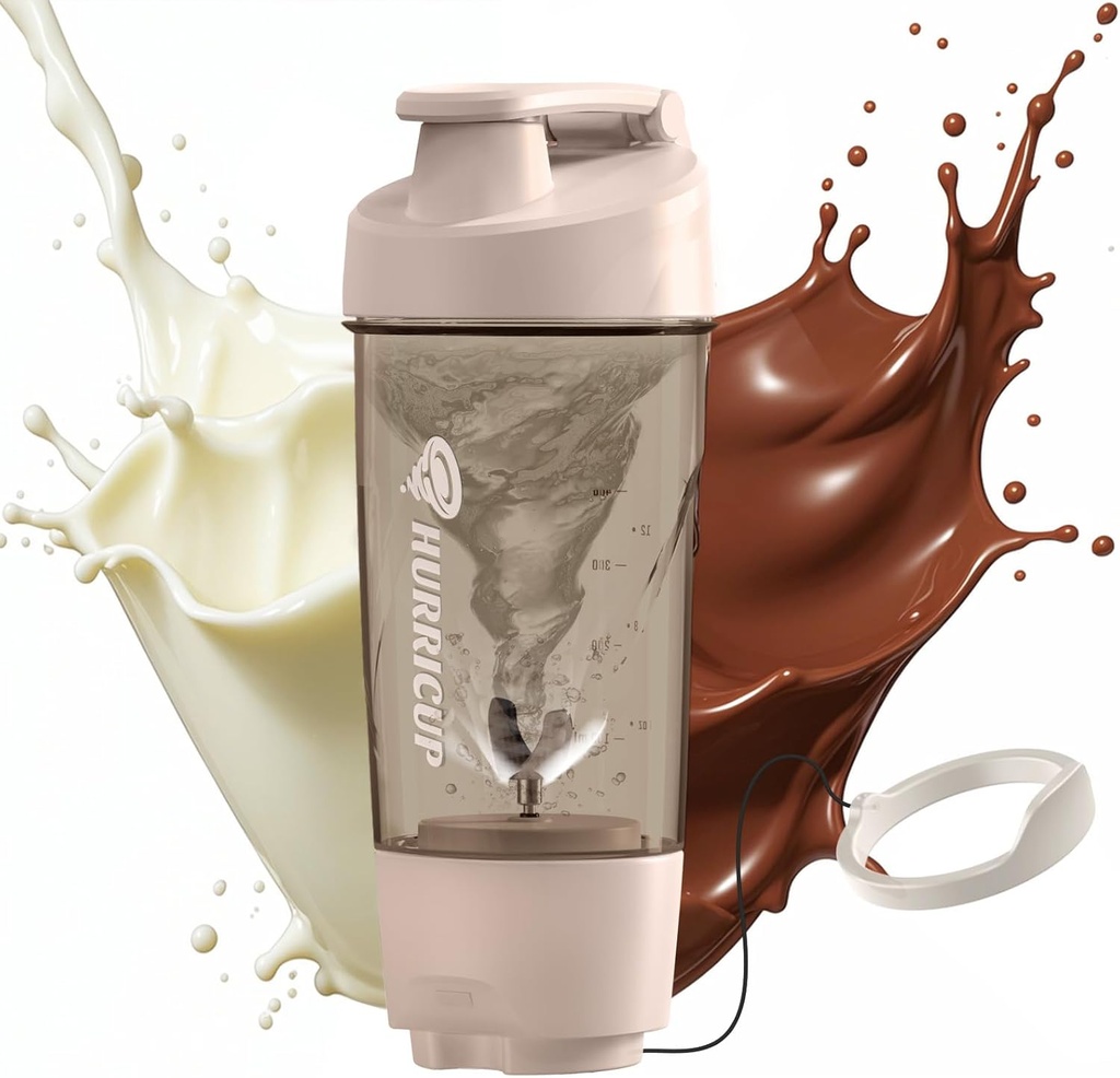 Hurricup 22 Oz Proteinkiser Amppolles de Protemin, BPA Free Protein Shakers For Protein Shakes, Whey Powderie Colper a l'Ampulador de Mixer, Gym Accessoris per a Dones i homes, gris