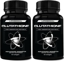 850mg Liposomale Glutathione Ergänzung | 120 Gesamt Liposomale Weichgele | Antioxidante Ergänzung w/Gluta-IVTM, 100X Absorption über Pulver Glutathione
