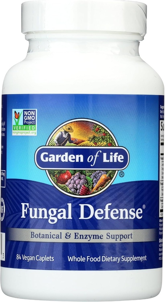 GARDEN OF LIFE Fungal Defense Kapsułki, 84 CT