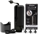 Wush Pro על ידי Black Wolf- Deluxe Water Powered Earer- Safe & Effective- Electric Triple Jet Stream 3 הגדרות לחץ עבור האוזן Wax Buildup-אוזן Wax Removal Kit- Water Resistant USB Rechargeable