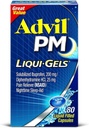 Advil PM Ibuprofen 200 mg Liqui- Gels 80 ea (пакет от 4)