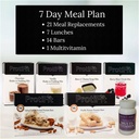 PROTIFIT - High Protein Meal Plan Starter Kit, 15g eiwitsupplementen & snacks, 30 dagen Multivitamine, Ideaal eiwit Compatibel (7 dagen Kit)