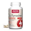 Jarrow Formulas® L-Tyrosine 500 mg, Dietary Supplement, Amino Acid Supplement for Brain Health Support, 100 Capsules, 100 Day Supply