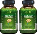 Irwin Naturals Bloat- Away - 60 Liquid Soft- Gels, Balení 2 - Podpora vodní bilance - Doplňování elektrolytů a esenciální minerály - 40 Celkem Služeb
