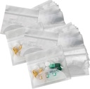 Pill Pouch Bags - (Pack of 150) 3 "x 2.75" - BPA Ingyenes, Poli zacskó eldobható cipzáras tabletták zacskók, Napi AM PM Utazási Medicine Organizer Storage Pouches, Best Clear Reusable with Writeon Labels