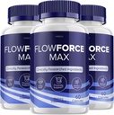 (3 Pack) FlowForce Max Supplement Advanced Energy, Suplement for Men Supplemen Max Flow Force