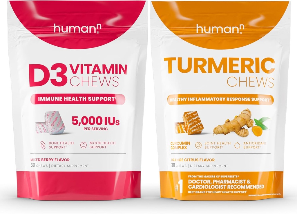 Humann D3 ' Turmeric Chews