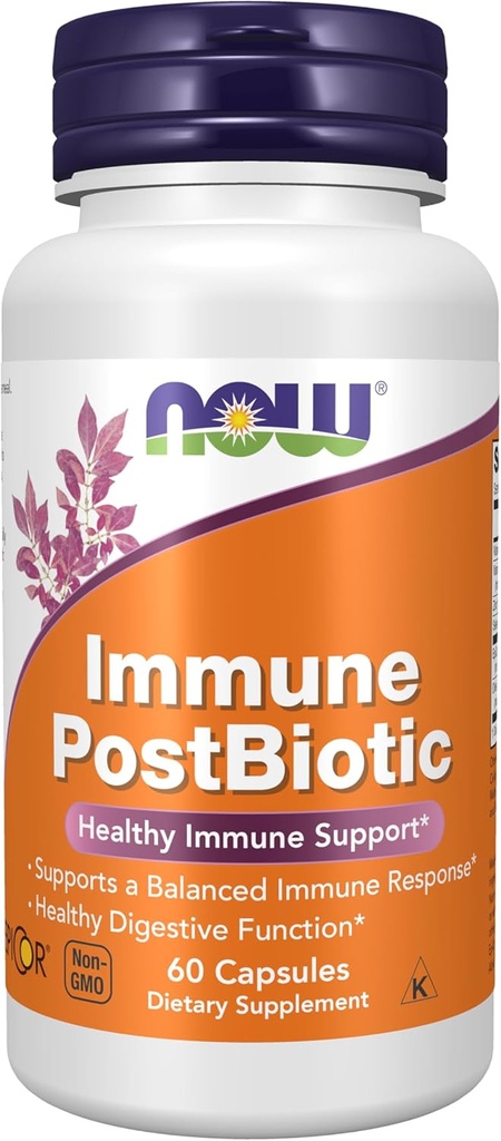 NOW Foods Supplements, EpiCor® Plus immuunsus C-vitamiiniga, tervislik immuunsuse tugi *, 60 Veg kapslit