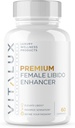 VITALUX || # 1 Yeni Premium Libido ATM for Women Supplement || Aphrodisiac, Boost Mood & Balance Hormons | Ultra Dosed Formula w / 14 Güçlü Malzemeler | 3. Parti Test Edildi + ABD