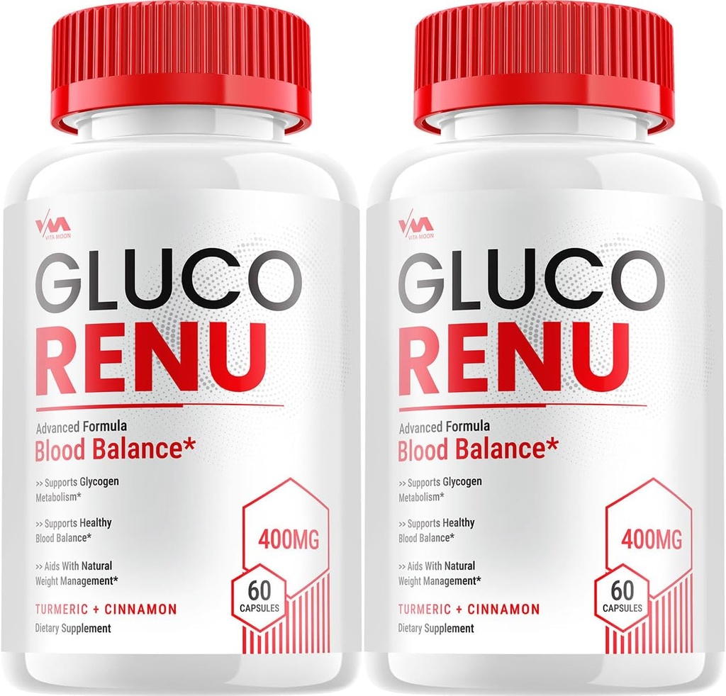 (gran) Gluco Renu suplementari, GlucoRenu Capule - Avançat Fórmula Gluco Renu, GlucoRenu Reviews màxims, 120 Capules