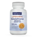 Liposomal Glutathione Non-GMO, Gluten Free 500mg Supplement - May Provide Immune Support, Liver Detox, Brain Health and Heart Health - 60 Glutathione Capsules