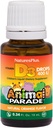 NaturesPlus Animal Parade Liquid Vitamin D3 droppar för barn - 400 IE, 10 ml - Orange smak - Bone Health & Immune System Support Supplement - Gluten Free, Vegetarian - 365 portioner