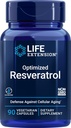 Life Extension Optimierte Resveratrol, 90 Vegetarische Kapseln