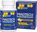 Stact NATURAL MagTech Magnesium Capsules + Magtech Drink Mix Bundle - Support Relaxation & Brain Health * - 50 Total Servis