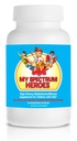 My Spectrum Heroes Children's Multivitamin Supplement - Acetyl-l-carnitine, Choline, Coenzyme Q10, Inositol, MSM, MTHF, NAC for Daily Nutritional Help and Cognitive Health (150 Capsules)