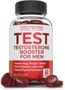 Atlantis Nutrition טסטוסטרון Booster for Men Gummies - שיפור זכר, Boosts אנרגיה, & Optimizes ביצועים פיזיים פורמולה w / Tribulus, Hory Goat Weed, Saw Palmetto, Maca Root - 60mies