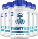 Pronervium Nerve Health Support Pills, Pronervium Recenzje, Pronervium Nootropic Advanced Formuła, Pronervium All Natural Focus Supplement, Pronervium Brain Support Recenzje (5 Pack - 300 kapsułki)