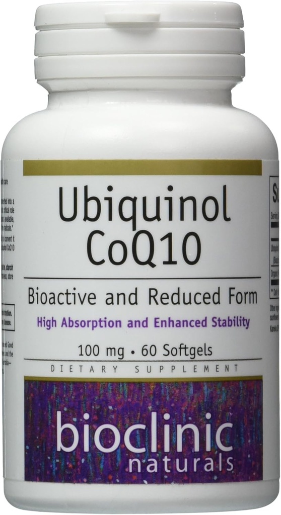 Bioclinic Naturals Ubiquinol Softgels, 60 граф