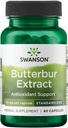 Swanson Butterbur Extract - Gestandaardiseerde 75 mg 60 capsules